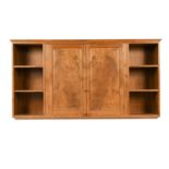 The Edward Barnsley Workshop, a late 20th century walnut wall cabinet, circa 1991,