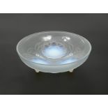 A Sabino opalescent glass bowl,