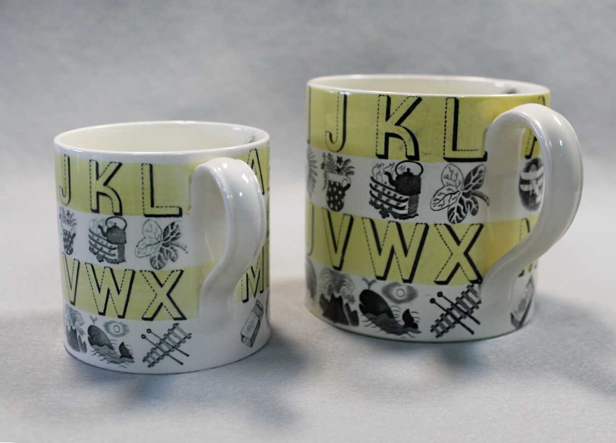 Eric Ravilious for Wedgwood, an Alphabet tankard, - Image 4 of 4