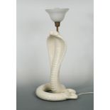 Tommaso Barbi, a rare Italian Cobra lamp, circa 1970,