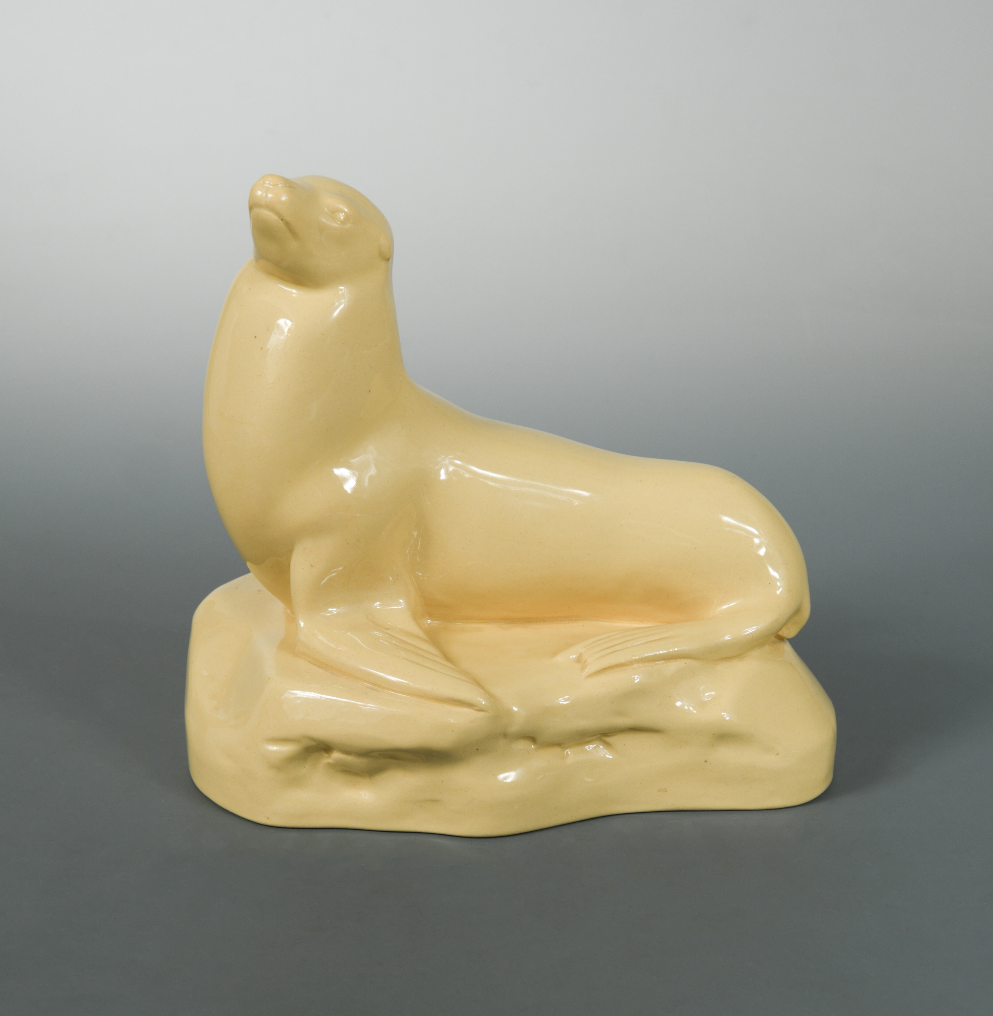 John Skeaping for Wedgwood, an earthenware model of a Sea Lion,