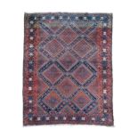 A Shiraz rug,