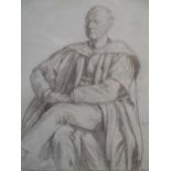 Francis Edgar Dodd RA (British 1874-1943) Portrait of the Reverend A. J. Donkin signed and dated '