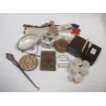A collection of sewing and other accessories, mainly 19th century