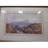 William Widgery (British 1822-1892) A river landscape signed 'W Widgery' (lower right) watercolour