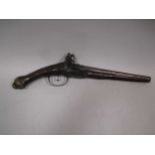 A continental flintlock pistol 48cm