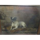 Late 19 Century School, portrait of a Jack Russell terrier 30 x 40cm