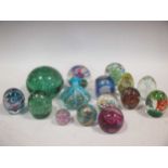 Amanda Hazlewood, Murano, Caithness, Adrian Sankey and other glass paperweights, a collection,