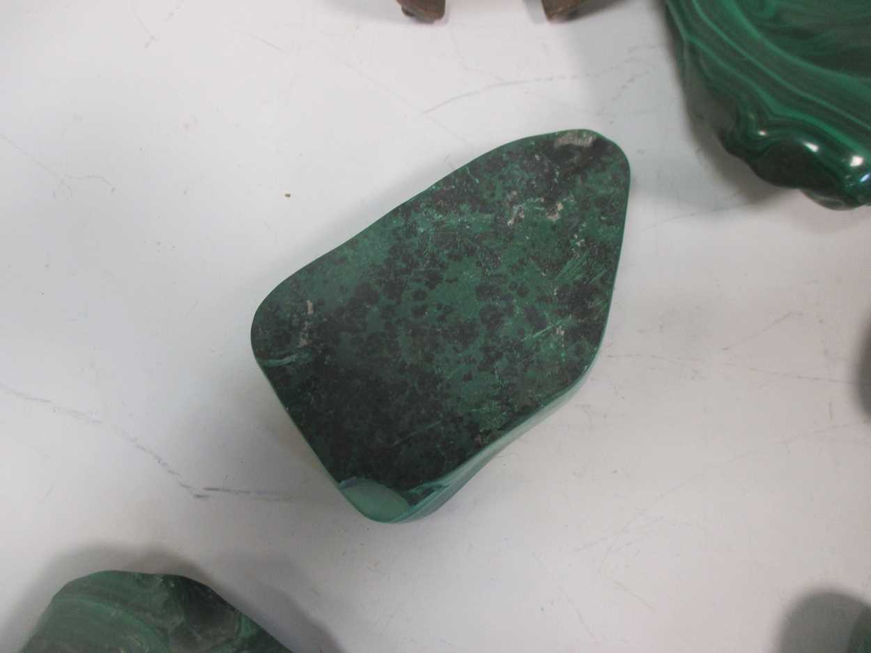 A quantity of malachite and other items - Image 9 of 10