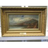 T. Lyon, (British, 19th century), Morning - Lake Windermere and Evening - Ulswater, oil on board,