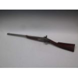 An Indian flintlock cavalry musket 88cm