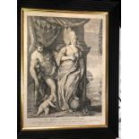 A group of five decorative engravings,
