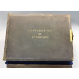 A late 19th century Cambridge photograph album,