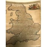 A folder of mixed county maps,