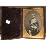 A Victorian cased Ambrotype,