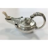 A Victorian silver novelty table cigar lighter,