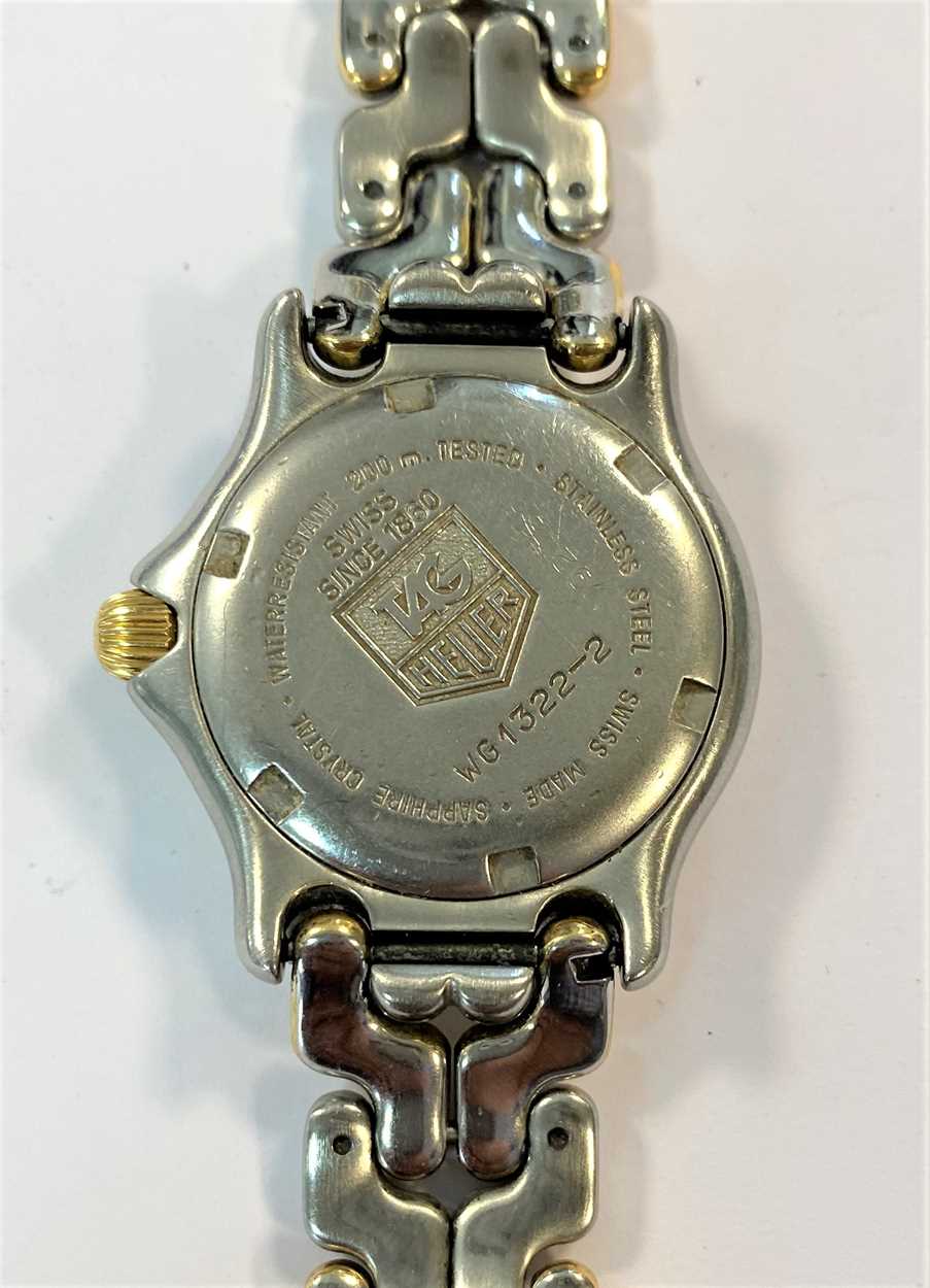 Tag Heuer - A lady's two-tone 'S/el' wristwatch, - Image 2 of 6