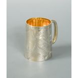 A Victorian silver child's cup,