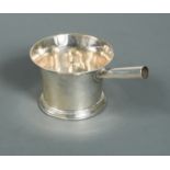 A George II silver brandy pan,