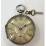 John Forrest - A Victorian silver open-faced pocket watch,