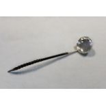 Edinburgh, A George III silver punch ladle,