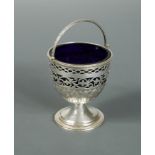 A George IV silver cream pail,