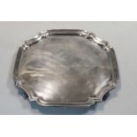 A 20th Century silver salver,