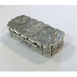 A Victorian silver vinaigrette,