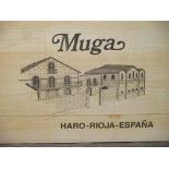 Muga Reserva Rioja 2001, 12 bottlesCondition report: removed from storage at the Wine Society