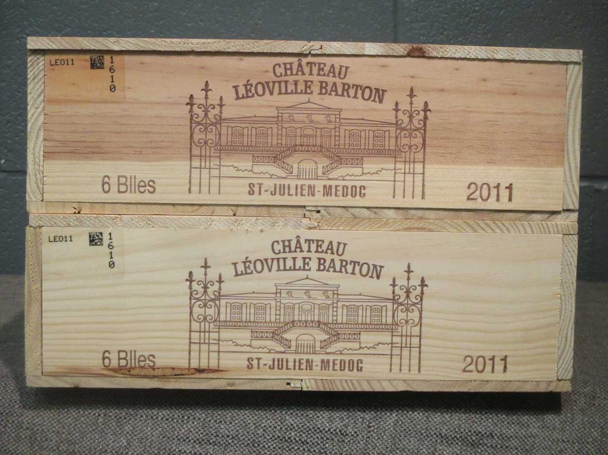 Chateau Leoville Barton, St Julien 2eme Cru 2011, 12 bottles - Image 2 of 2