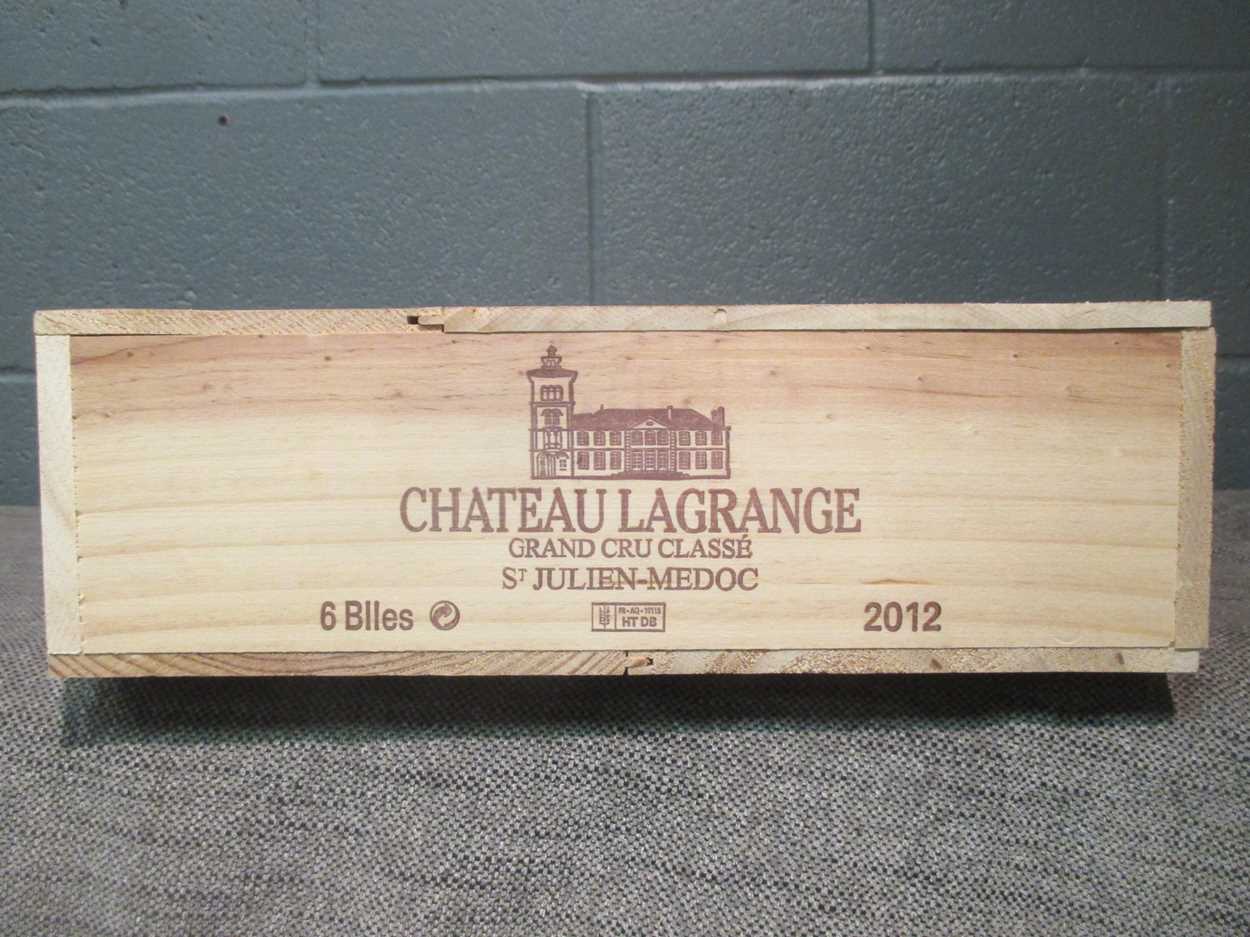 Chateau Lagrange, St Julien 3eme Cru 2012, 6 bottles - Image 2 of 2