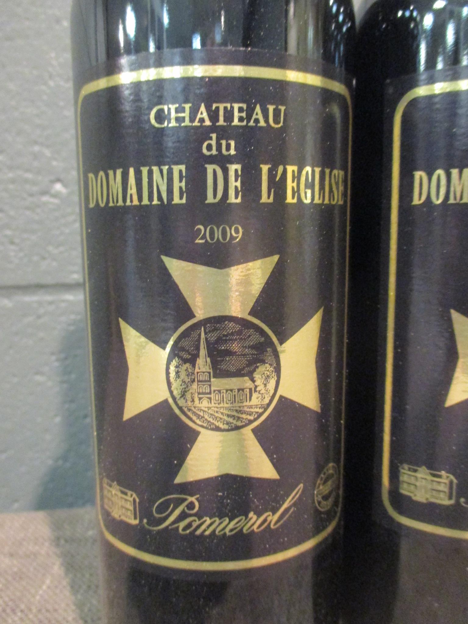Chateau du Domaine de L’Eglise, Pomerol 2009, 6 bottles