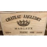 Chateau Angludet, Margaux 2008, 12 bottles