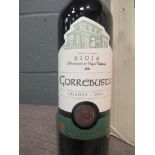 Gorrebusto Crianza Rioja 2001, 12 bottlesCondition report: removed from storage at the Wine Society