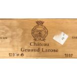 Chateau Gruaud Larose, St Julien 2eme Cru 1997, 12 bottlesCondition report: removed from storage