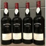 Blandy's 1994 Harvest Malmsey Madeira, 4 bottlesCondition report: removed from storage at the Wine