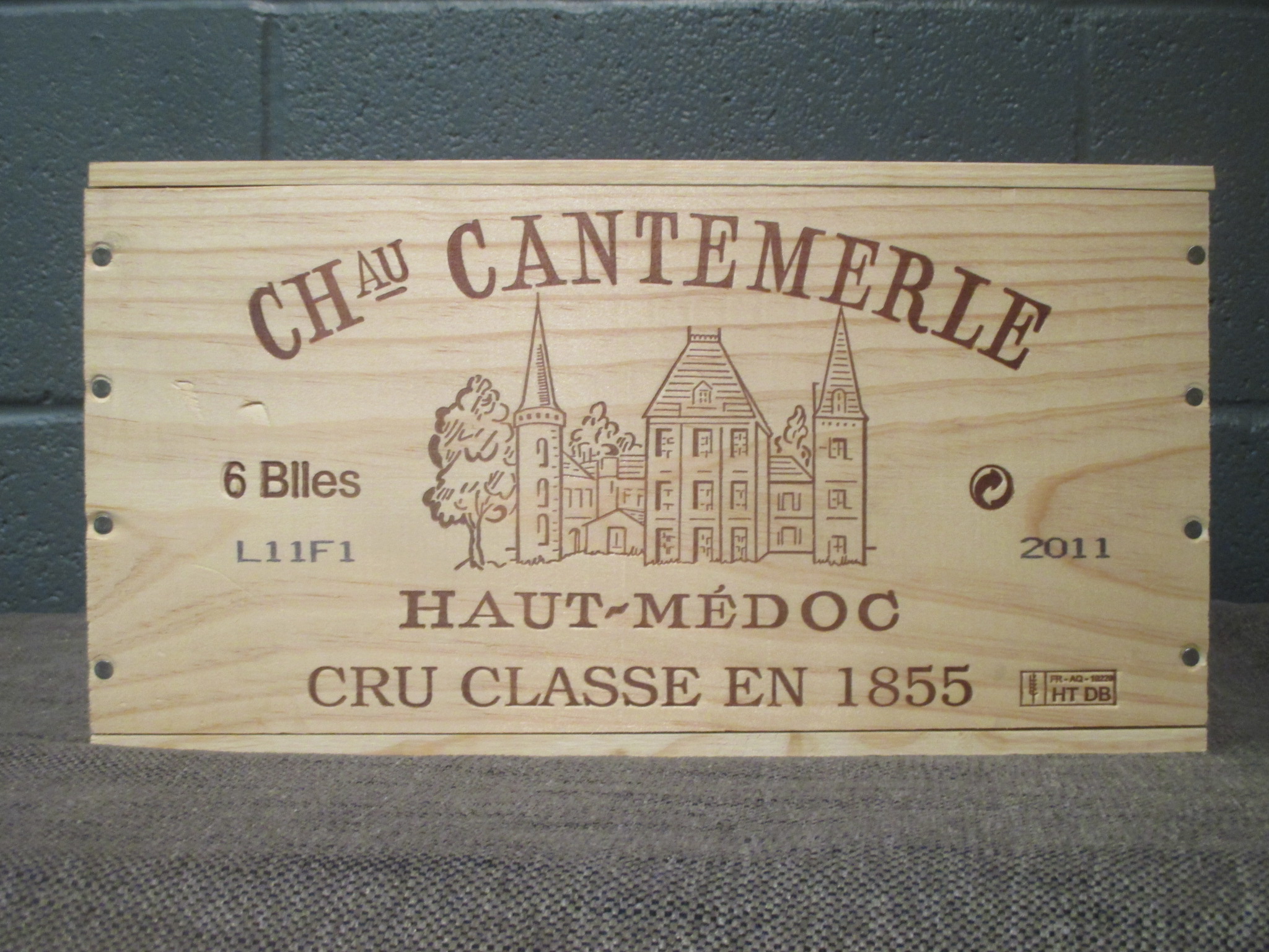 Chateau Cantemerle, Haut-Medoc 2011, 6 bottles