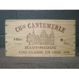 Chateau Cantemerle, Haut-Medoc 2011, 6 bottles