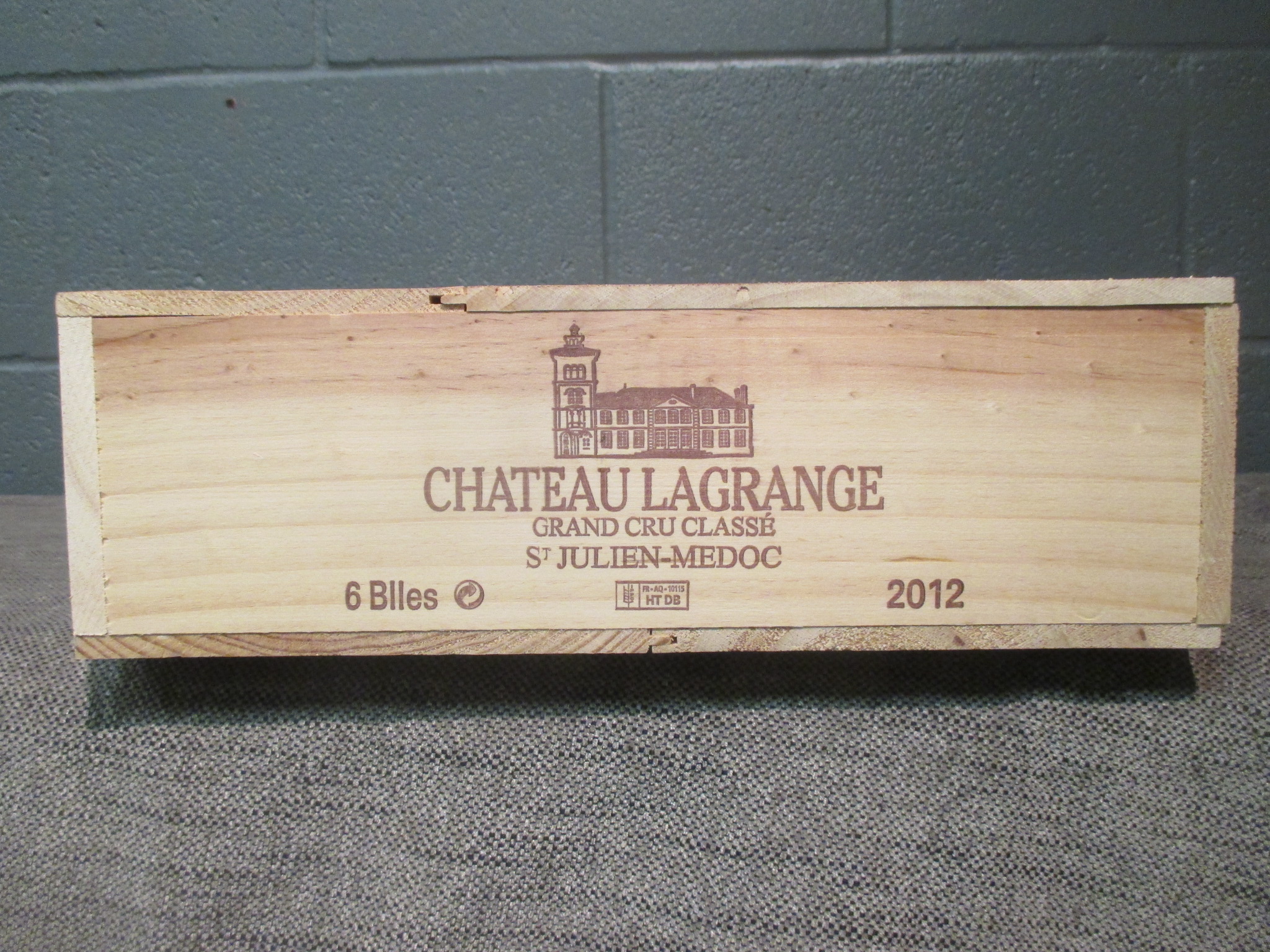 Chateau Lagrange, St Julien 3eme Cru 2012, 6 bottles