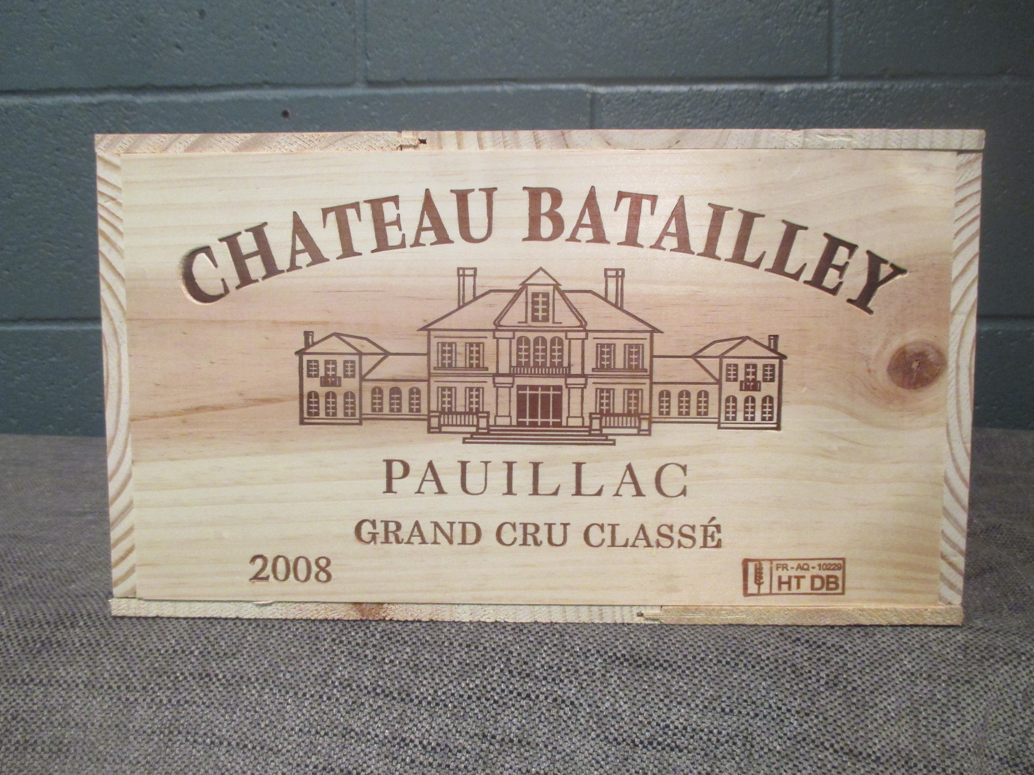 Chateau Batailley, Pauillac 5eme Cru 2008, 12 bottles