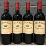 Clos du Marquis, St Julien 1997, 4 bottlesCondition report: removed from storage at the Wine