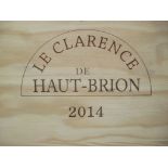 Le Clarence de Haut Brion, Pessac Leognan 2014, 6 bottles