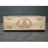 Chateau Pichon Longueville, Comtesse de Lalande, Pauillac 2eme Cru 2011, 6 bottles