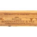 Meursault 1er Cru 1999 Le Porusot, Bouchard Pere et Fils, 12 bottlesCondition report: removed from