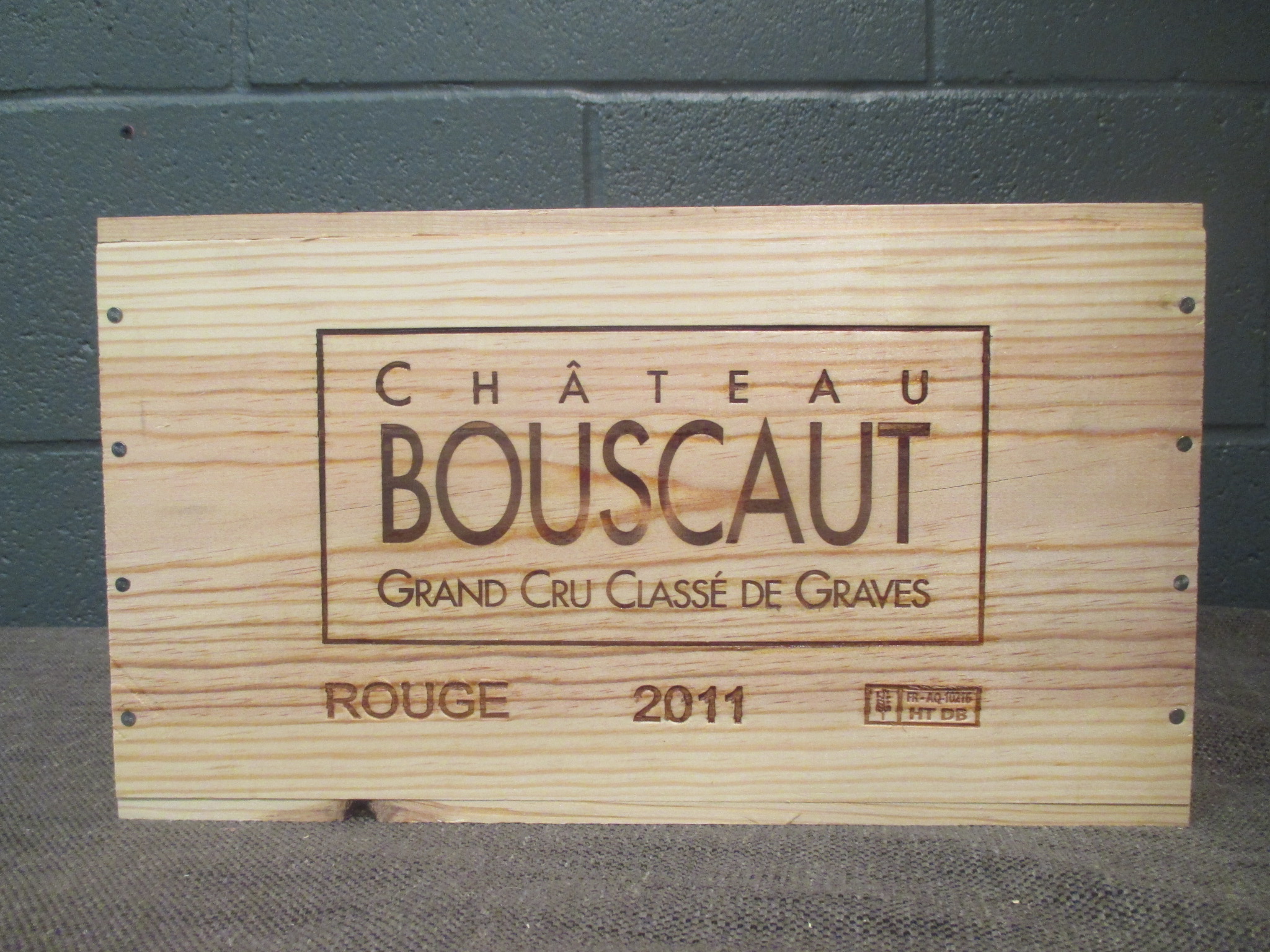 Chateau Bouscaut, Pessac-Leognan 2011, 6 bottles