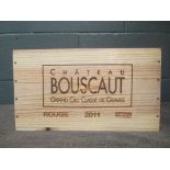 Chateau Bouscaut, Pessac-Leognan 2011, 6 bottles