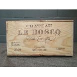 Chateau Le Boscq, St Estephe Cru Bourgeois 2009, 12 bottles