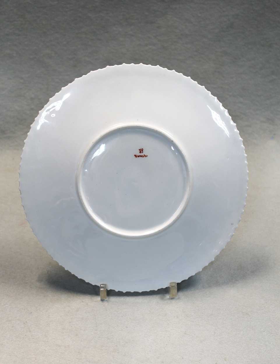 A set of twelve porcelain plates, - Image 3 of 7