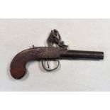 Twigg London, a Flintlock pocket pistol,