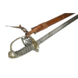 A Victorian 1845 pattern infantry officer's sword by Lambert & Brown, London & Dublin,